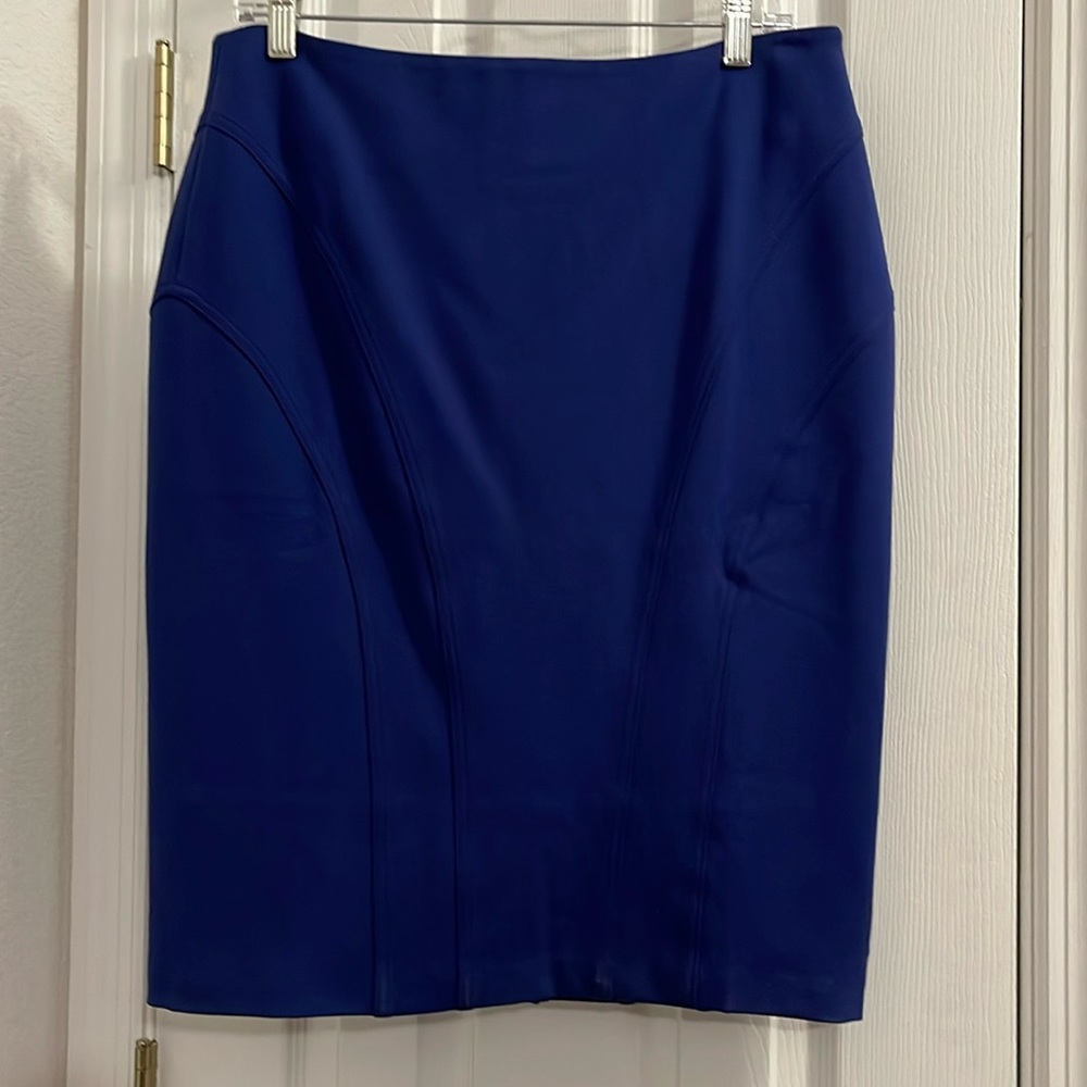 Shape FX, Size 12, Blue Skirt